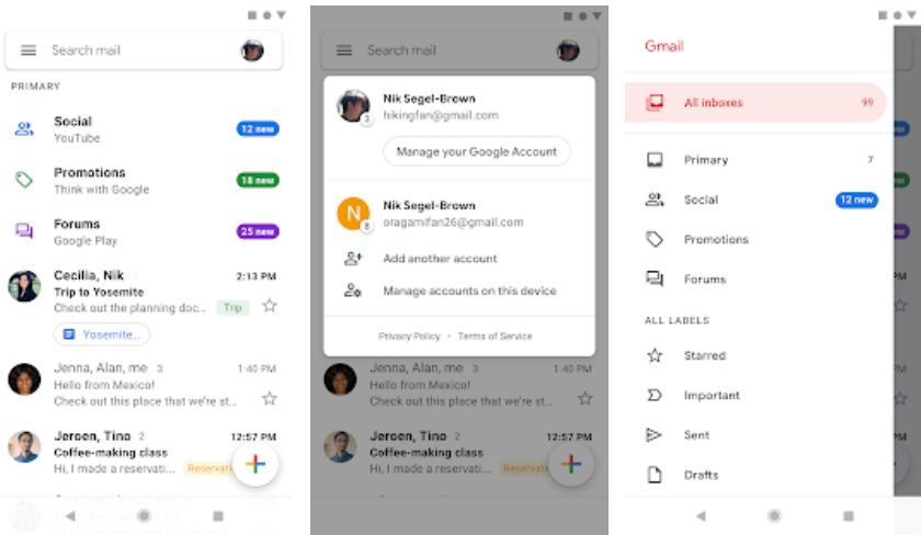 Gmail – Essential Android Apps